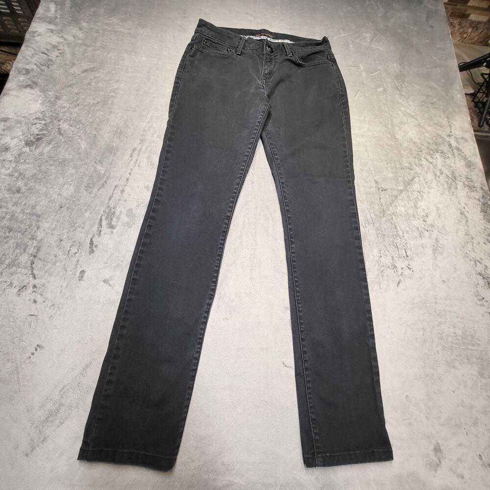 Levis 545 Jeans Womens 4 Medium Black Skinny Leg Stretch Denim Pants Casual
